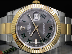 Rolex Datejust II 126333 Oyster Bracelet Slate Roman Dial