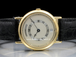 Breguet Classique Date Gold Watch 3320 White Roman Dial