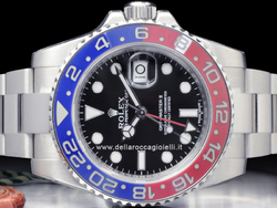 Rolex GMT-Master II White Gold Watch 116719BLRO Red Blue Ceramic Bezel
