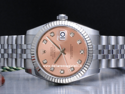 Rolex Datejust Medium Lady 31 178274 Jubilee Bracelet Pink Diamonds Dial