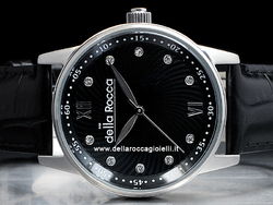della Rocca Kristal Stainless Steel Watch SH0742BKLBK