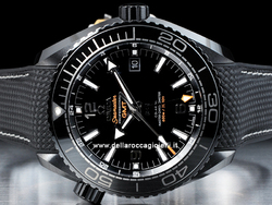 Omega Seamaster Planet Ocean 600M Deep Black Gmt Co-Axial Master Chronometer 21592462201001 Black Arabic Dial