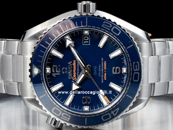 Omega Seamaster Planet Ocean 600M Co-Axial Master Chronometer 21530402003001 Blue Arabic Dial