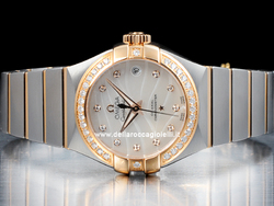  Omega Constellation Lady Co-Axial 12325272055005 White Diamonds Dial