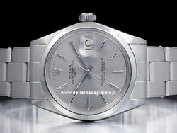 Rolex Date 34 Oyster Bracelet Grey Dial 1500 
