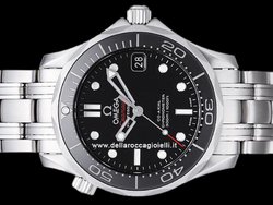 Omega Seamaster Diver 300M Co-Axial 21230362001002 Black Dial