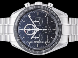 Omega Speedmaster Moonwatch Professional Moonphase Chronograph 31130443201001 Black Dial